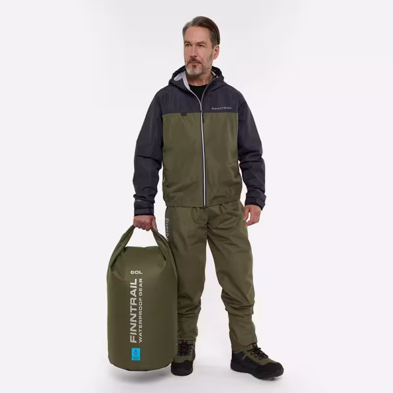 Гермомешок Finntrail Balloon 1731, хаки, 60 л