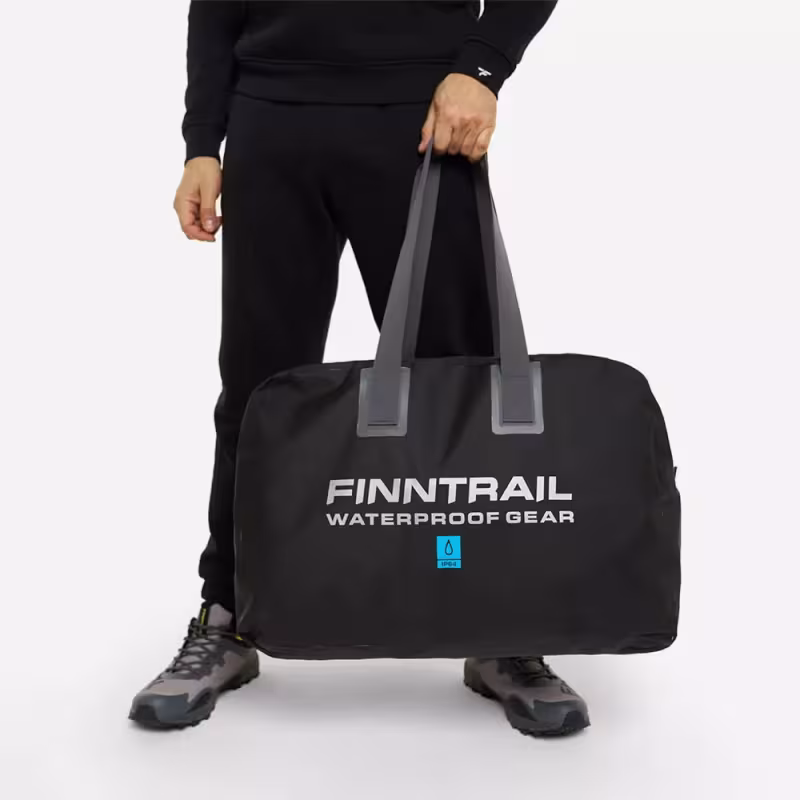 Сумка для грязной одежды Finntrail Mud Bag Zip 1723 Black, черный, 65 л