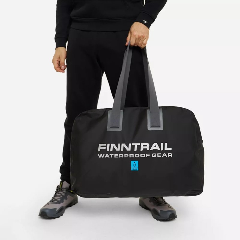Сумка для грязной одежды Finntrail Mud Bag Zip 1723 Black, черный, 65 л