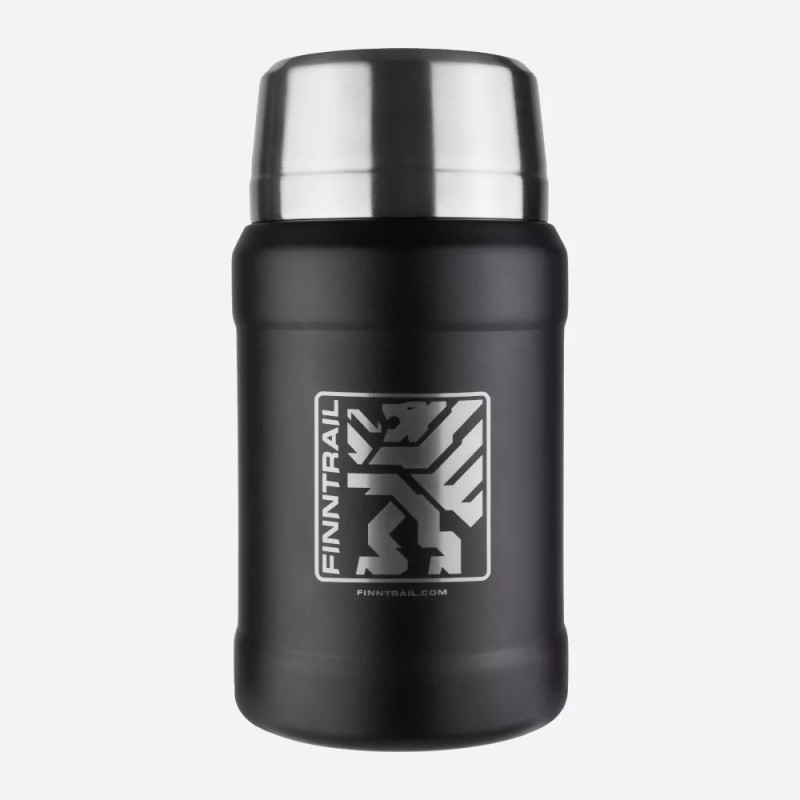 Термос Finntrail Bullet 1005 Graphite, черный, 0,8 л