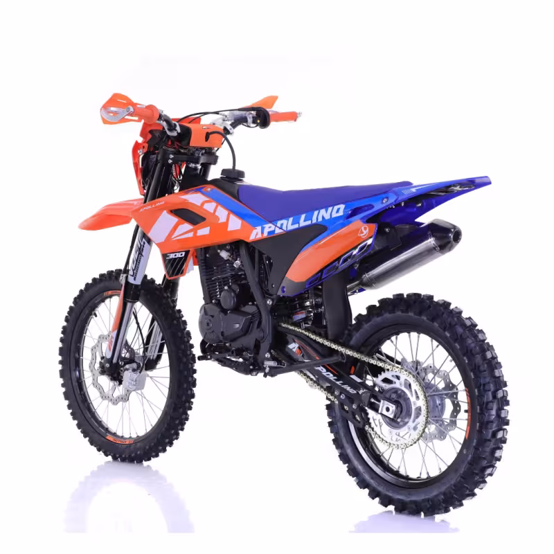 Мотоцикл эндуро Yacota Enduro Apollino AM 300 21/18, оранжевый/синий