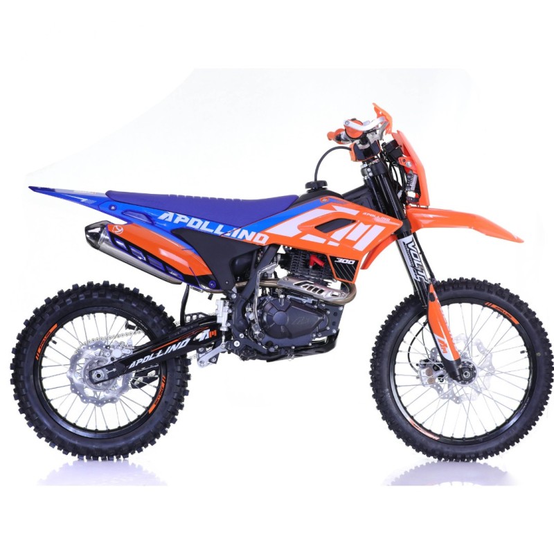 Мотоцикл эндуро Yacota Enduro Apollino AM 300 21/18, оранжевый/синий