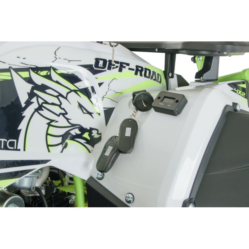 Комплект запчастей для сборки детского квадроцикла Yacota Dragon One 125, белый