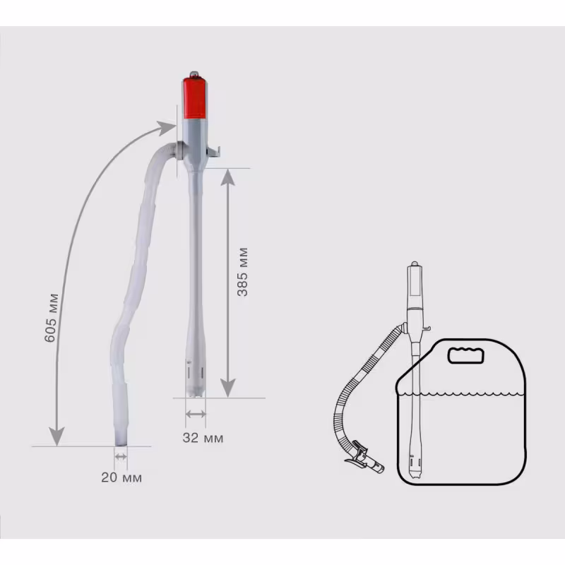 Насос для перекачки топлива электрический Skipper SK-03