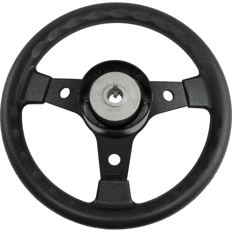 Колесо рулевое Volanti Luisi Delfino, спицы черные, 310 мм, черный