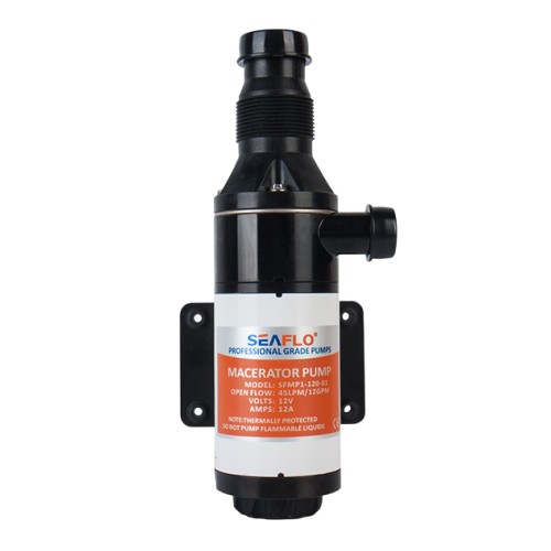 Помпа туалета с мацератором SeaFlo SFMP1-120-01, 12 В