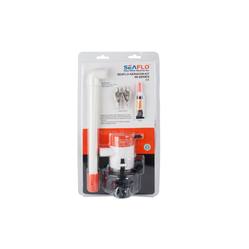 Помпа циркуляционная SeaFlo, 12V (22 л/мин, патрубок 19 мм) SFBP1-G350-09