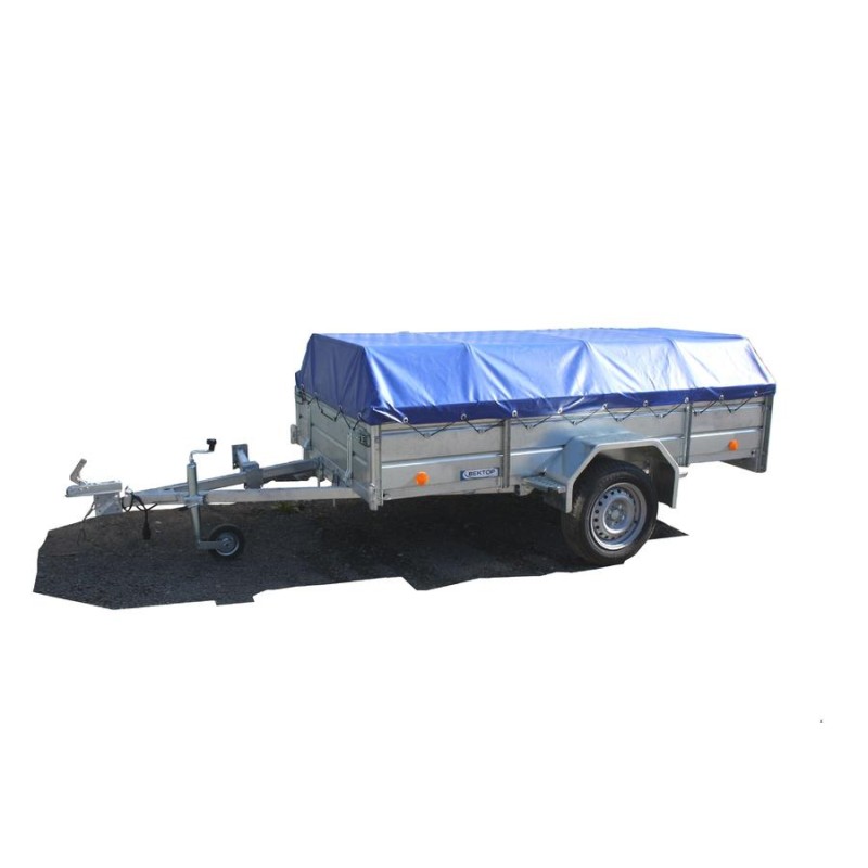 Прицеп бортовой одноосный Вектор ЛАВ 81011С 3.0 Евро, высокий борт