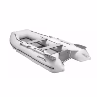 Лодка надувная ПВХ Адмирал 270, пайол фанерный, белый