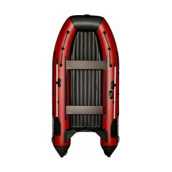 Лодка надувная ПВХ Адмирал 350, НДНД, красный/черный