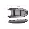 Лодка надувная ПВХ с фальшбортом Angler Skat Triton 450NDFi, НДНД, камуфляж