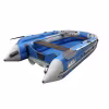 Лодка надувная ПВХ с фальшбортом Angler Skat Triton 400NDFi, НДНД, серый/зеленый