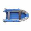 Лодка надувная ПВХ с фальшбортом Angler Skat Triton 400NDFi, НДНД, серый/зеленый