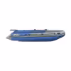 Лодка надувная ПВХ с фальшбортом Angler Skat Triton 400NDFi, НДНД, серый/зеленый