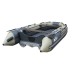 Лодка надувная ПВХ Angler Skat Triton 370, НДНД, серый/красный
