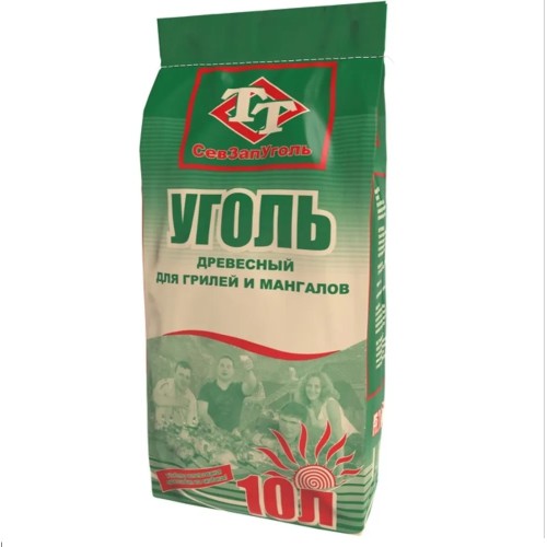 Уголь древесный СевЗапУголь Премиум, 10 л