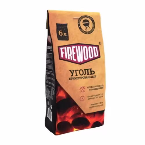 Угольные брикеты FireWood 110015, 6 л