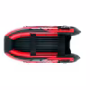 Лодка надувная ПВХ Flinс Boatsman BT430 Expedition, НДНД, черный/красный