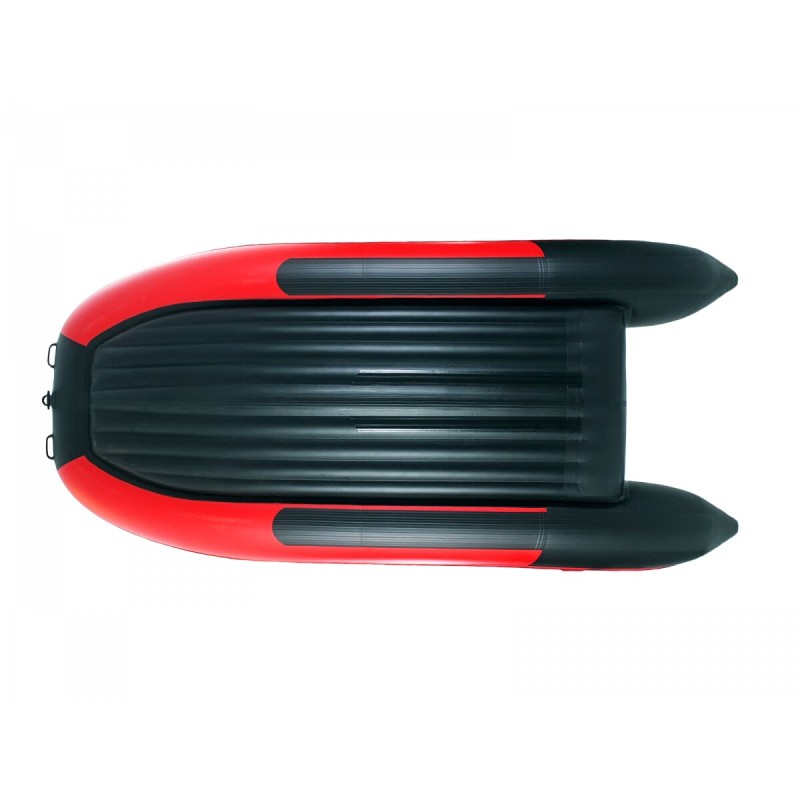 Лодка надувная ПВХ Flinс Boatsman BT430 Expedition, НДНД, черный/красный