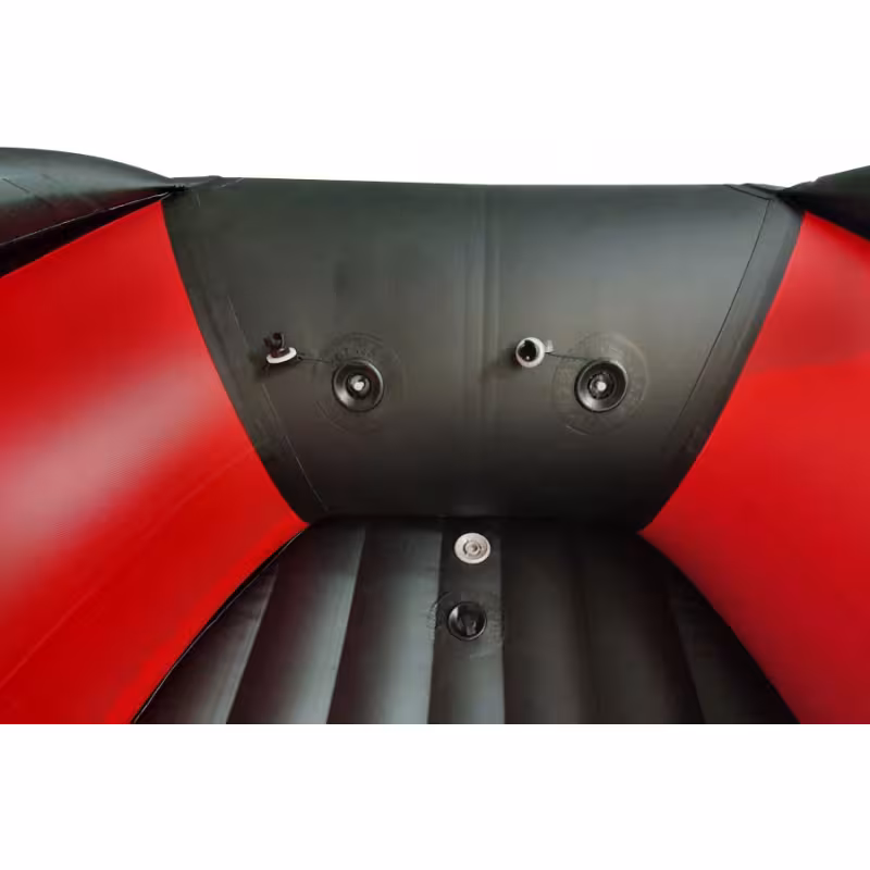 Лодка надувная ПВХ Flinс Boatsman BT430 Expedition, НДНД, черный/красный