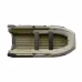 Лодка надувная ПВХ с интегрированным фальшбортом Angler Reef Triton 400 Fi S-Max, НДНД, хаки/оливковый