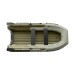 Лодка надувная ПВХ с интегрированным фальшбортом Angler Reef Triton 400 Fi S-Max, НДНД, хаки/оливковый