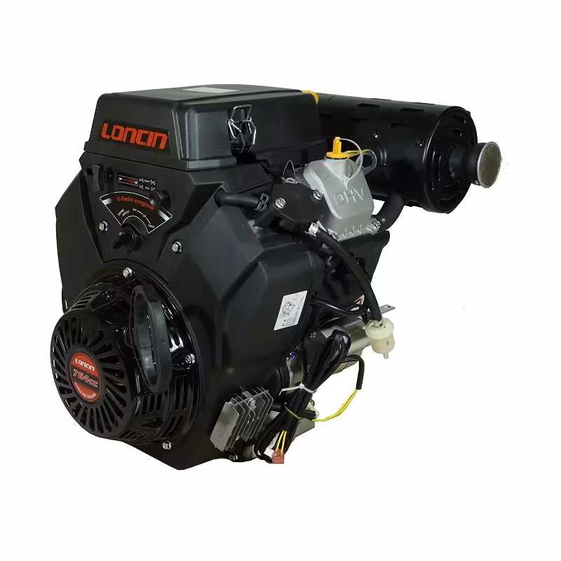 Двигатель бензиновый Loncin LC2V80FD без глушителя
