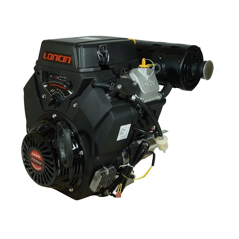 Двигатель бензиновый Loncin LC2V80FD без глушителя