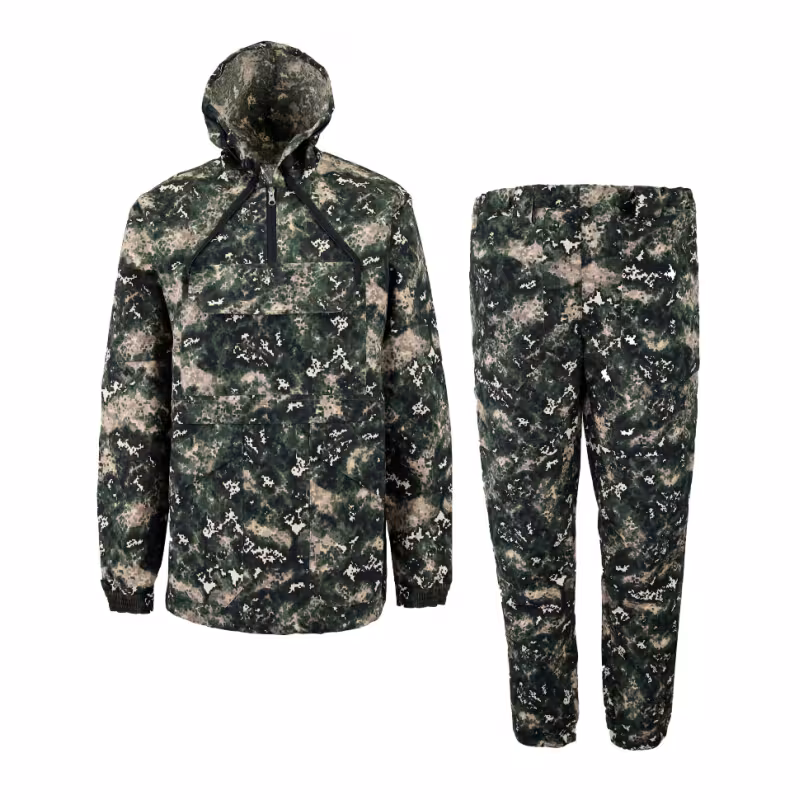 Костюм антимоскитный мужской Элементаль К-402, рип-стоп, зеленый камуфляж, размер 52-54, 182-188 см