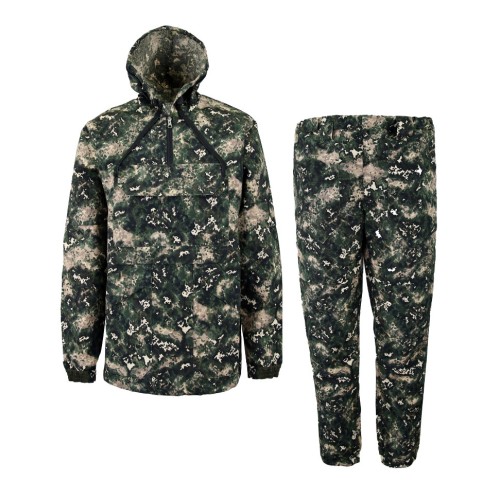 Костюм антимоскитный мужской Элементаль К-402, рип-стоп, зеленый камуфляж, размер 56-58, 170-176 см