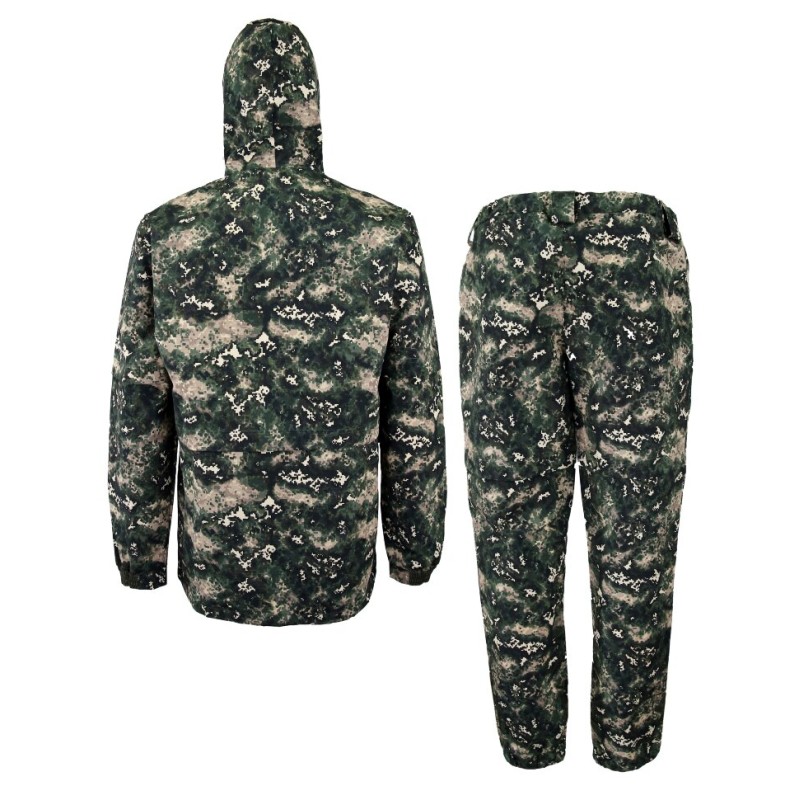 Костюм антимоскитный мужской Элементаль К-402, рип-стоп, зеленый камуфляж, размер 56-58, 170-176 см