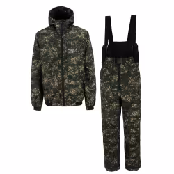 Костюм мужской Элементаль Ifrit Cleric полофлис, зеленый камуфляж, размер 44-46, 170-176 см