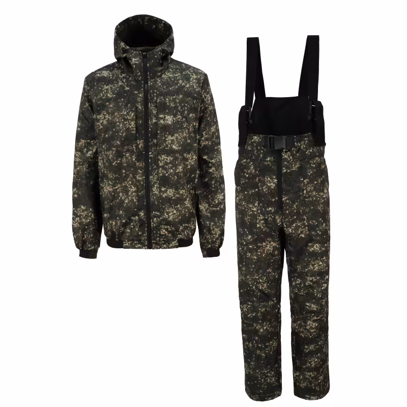 Костюм мужской Элементаль Ifrit Cleric полофлис, зеленый камуфляж, размер 52-54, 170-176 см