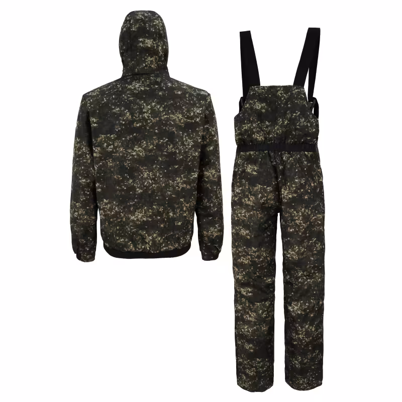 Костюм мужской Элементаль Ifrit Cleric полофлис, зеленый камуфляж, размер 52-54, 170-176 см