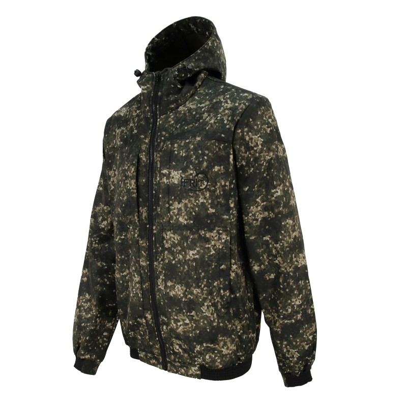 Костюм мужской Элементаль Ifrit Cleric полофлис, зеленый камуфляж, размер 56-58, 182-188 см