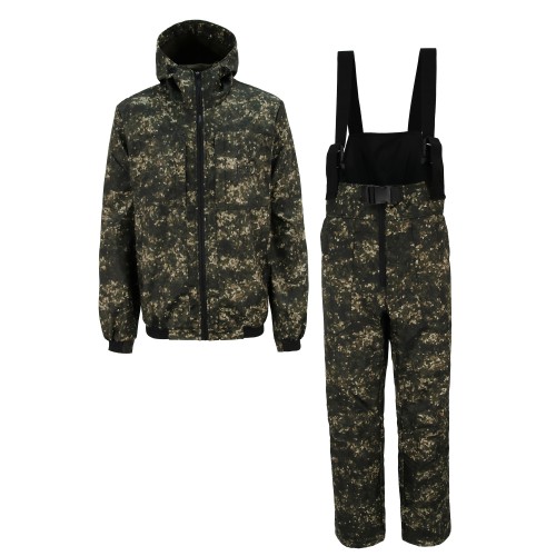 Костюм мужской Элементаль Ifrit Cleric полофлис, зеленый камуфляж, размер 60-62, 182-188 см