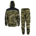 Костюм мужской Элементаль Shaman Elite Свамп, твил, зеленый камуфляж, размер 52-54, 170-176 см