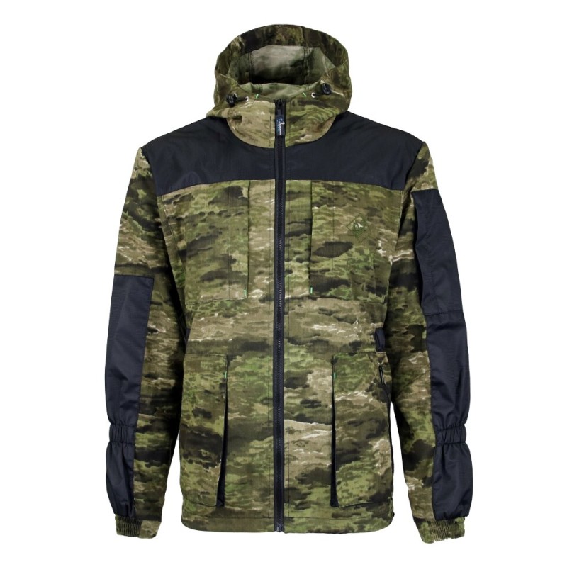 Костюм мужской Элементаль Shaman Elite Свамп, твил, зеленый камуфляж, размер 56-58, 170-176 см