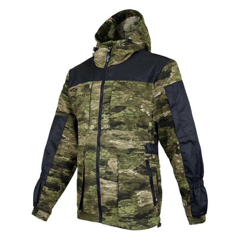 Костюм мужской Элементаль Shaman Elite Свамп, твил, зеленый камуфляж, размер 56-58, 170-176 см