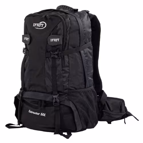 Рюкзак туристический Элементаль Ifrit Extractor, 50 л, черный