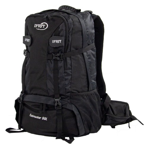 Рюкзак туристический Элементаль Ifrit Extractor, 50 л, черный