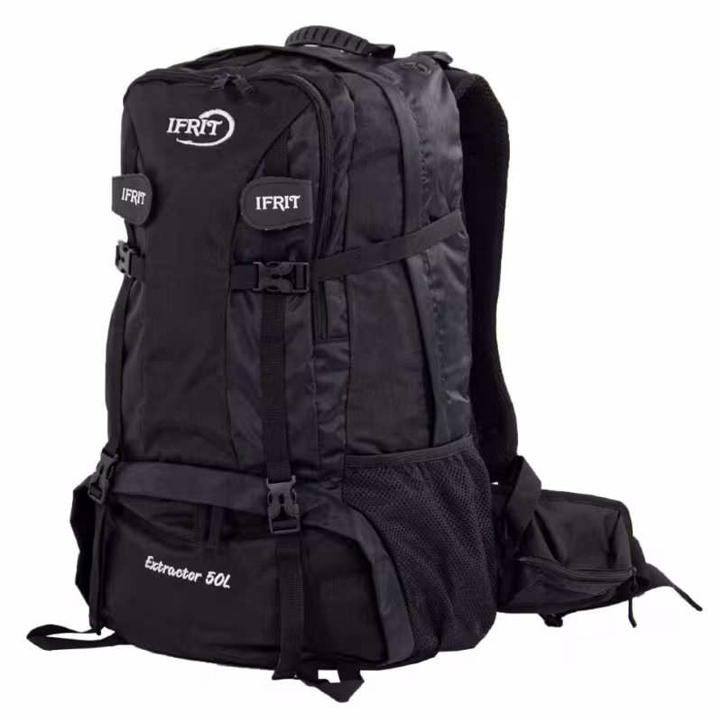 Рюкзак туристический Элементаль Ifrit Extractor, 50 л, черный