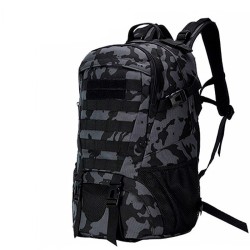 Рюкзак тактический Элементаль Ifrit Gunman, 27 л, черный/серый камуфляж