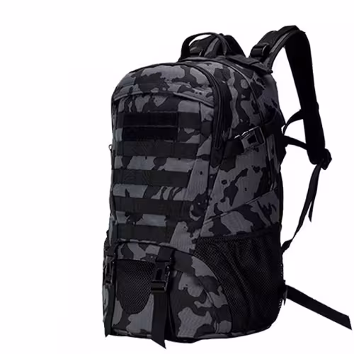 Рюкзак тактический Элементаль Ifrit Gunman, 27 л, черный/серый камуфляж