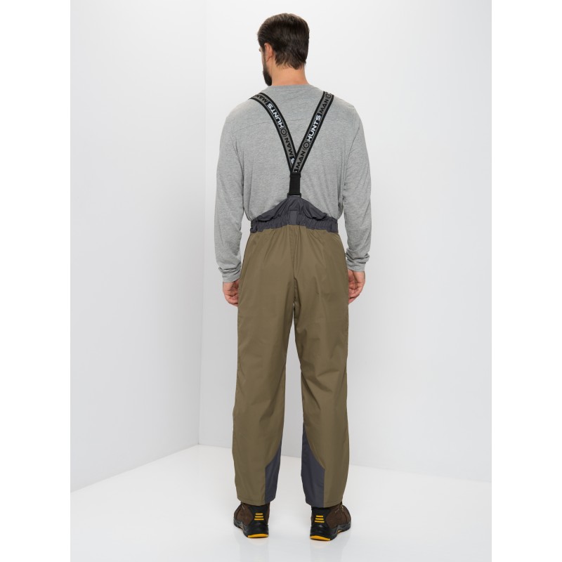 Костюм мужской Huntsman (Восток) Орегон, ткань Breathable, хаки/серый, размер 44-46, 182-188 см