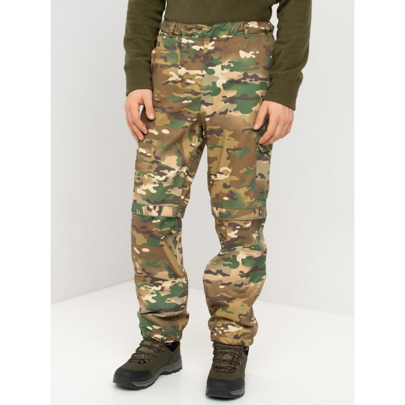 Костюм антимоскитный мужской Huntsman Антигнус-Люкс Мультикам, ткань смесовая/Твил-Пич, камуфляж, размер 44-46, 182-188 см