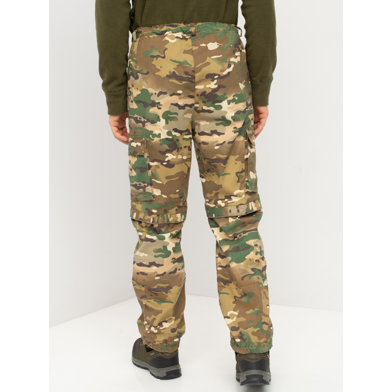 Костюм антимоскитный мужской Huntsman Антигнус-Люкс Мультикам, ткань смесовая/Твил-Пич, камуфляж, размер 48-50, 170-176 см