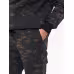 Костюм антимоскитный мужской Huntsman Антигнус Эконом Мультикам City, ткань смесовая Рип-Стоп, черный камуфляж, размер 48-50, 170-176 см