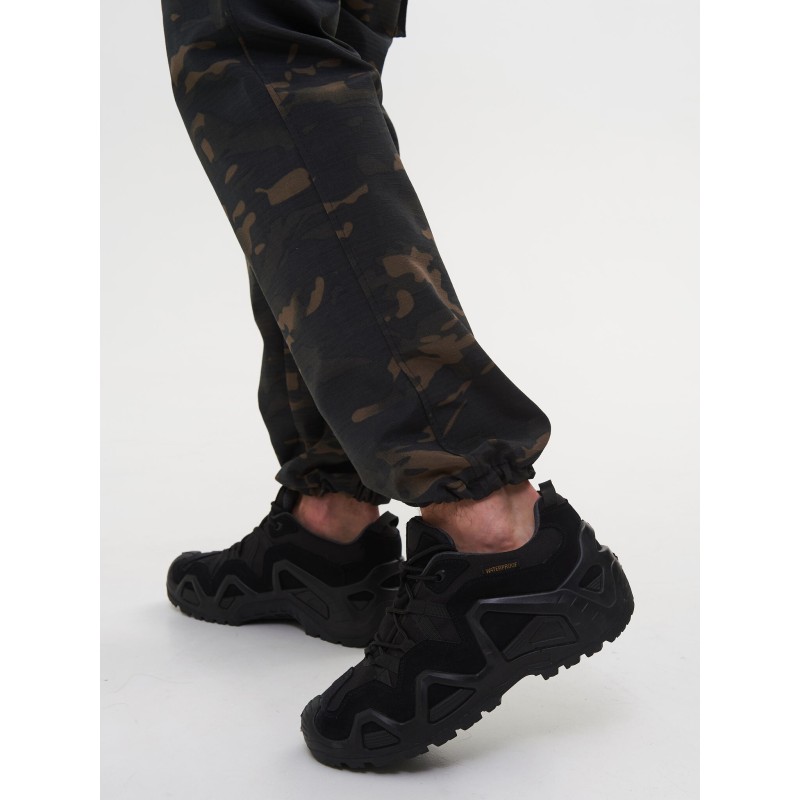 Костюм антимоскитный мужской Huntsman Антигнус Эконом Мультикам City, ткань смесовая Рип-Стоп, черный камуфляж, размер 56-58, 170-176 см