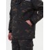 Костюм антимоскитный мужской Huntsman Антигнус Эконом Мультикам City, ткань смесовая Рип-Стоп, черный камуфляж, размер 56-58, 170-176 см